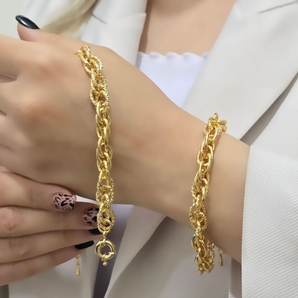 دستبند سیتی گلد کد 2415 - خرید آنلاین از گالری آداس